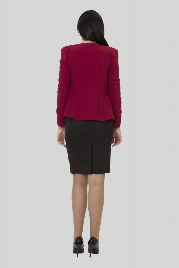 Wine Nokara Jacket - Image 2