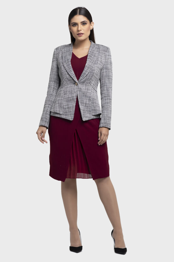 Black Tweed Jacket - Image 3
