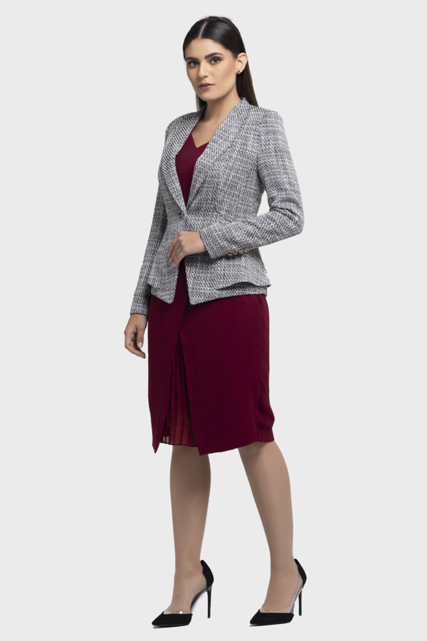 Black Tweed Jacket - Image 7