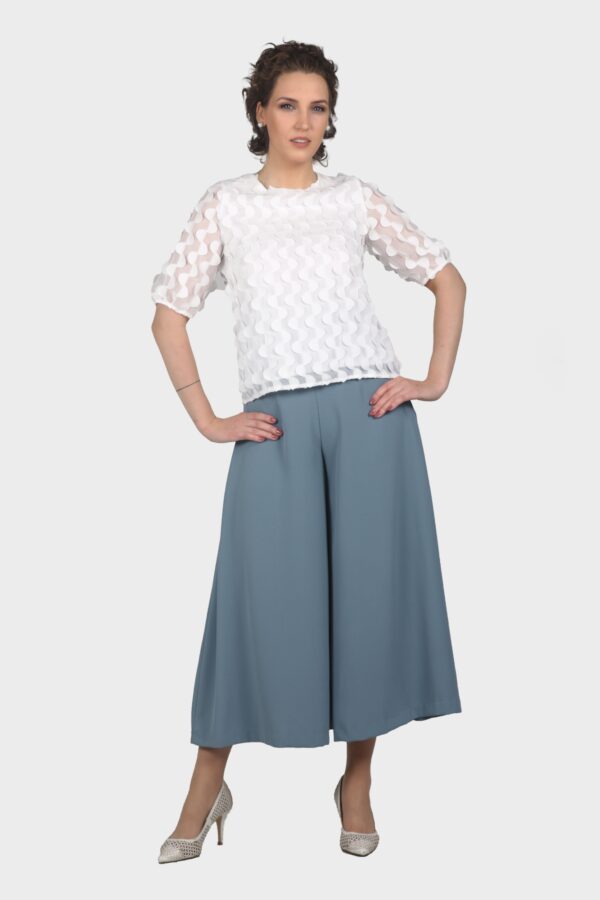 Half Moon Chiffon Blouse - Image 4