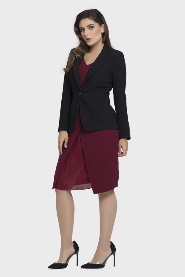 One Buttoned Tailored Jacket - Image 5