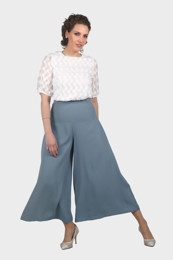 Half Moon Chiffon Blouse - Image 3