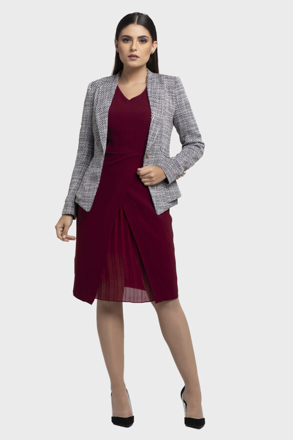 Black Tweed Jacket - Image 2