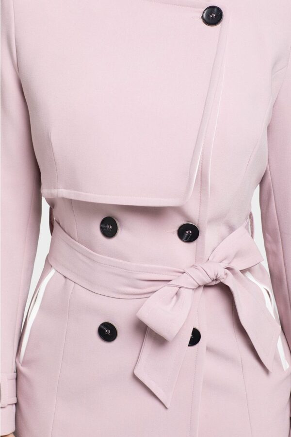 Pink Trench Coat - Image 5