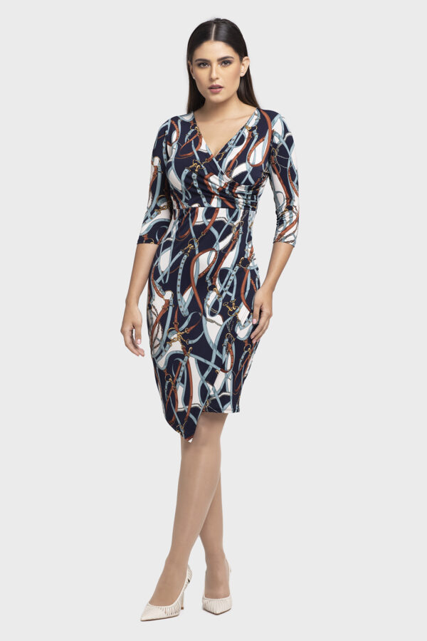 Luxury Printing Silky Spandex One Piece - Image 4