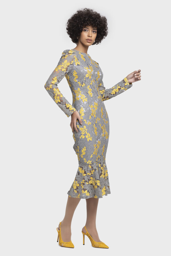Lace Mermaid Long Dress - Image 4